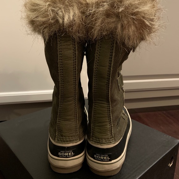 Sorel Joan of Arctic Nori Dark Stone Boots - Picture 2 of 5
